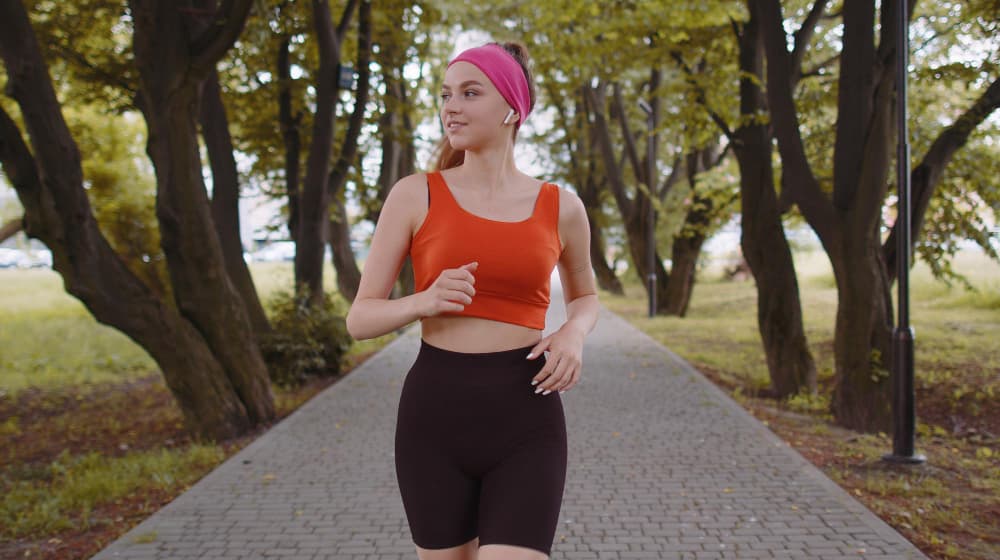 Running Crop Top